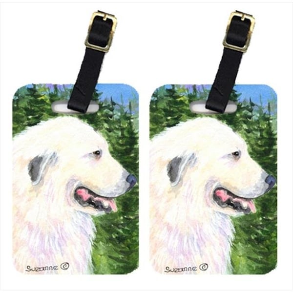 Carolines Treasures SS8922BT Great Pyrenees Luggage Tag - Pair 2; 4 x 2.75 In. SS8922BT - main